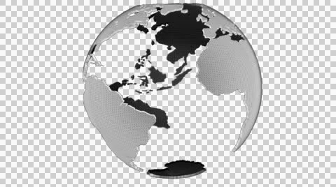 Globe Loop Rotation Stock-Footage 49994261