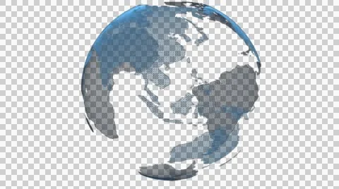 Globe Loop Rotation Stock-Footage 49994974