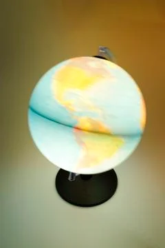 The globe luminous Stock Photos