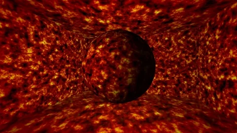 The Globe Magma Room Normal Stock Footage 71815285