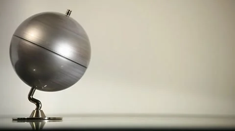 Globe map Stock Footage 8664425