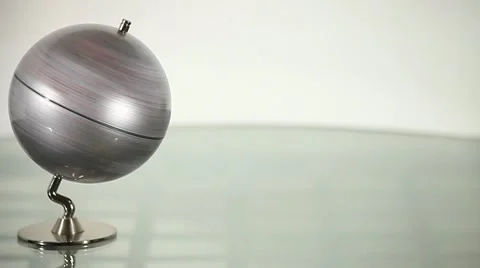 Globe map Stock Footage 8664475