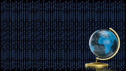 The Globe model for education or sci concept 3d Rendering. Stock Photos