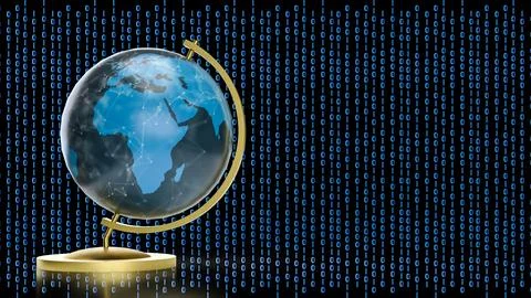 The Globe model for education or sci concept 3d Rendering. Stock Photos