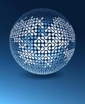 Globe network concept with copy space. vector illustration, eps10. イラスト素材