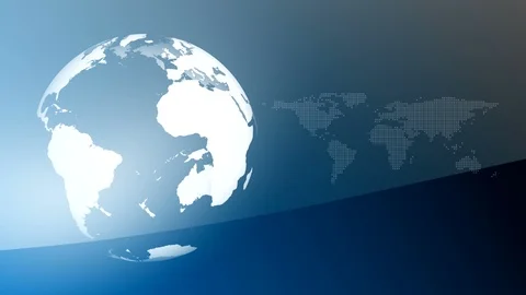 Globe news background 1 库存影片 119426395
