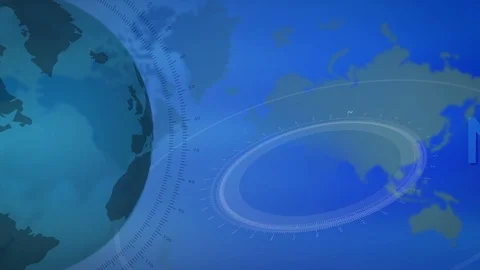 Globe news background generic Stock Footage 97010318