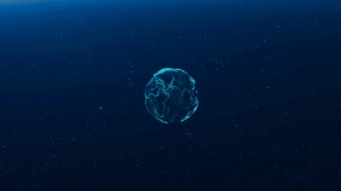 Globe. Planet Earth. Stock-Footage 80021837