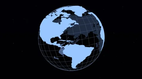 Globe rotation Stock Footage 161649882