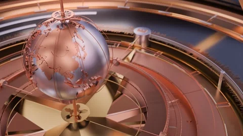 Globe seamless loop. Background. Stock Footage 266149953