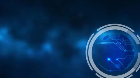 Globe Side Loop Electronics Stock Footage 43378229