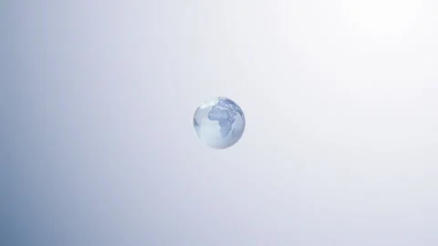 Globe With Text  After Effects	Stock