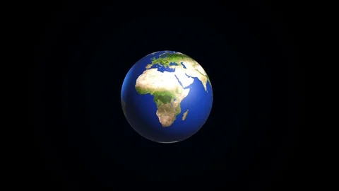 The globe turns into a bacterium of the virus COVID-19 Stock Footage 126591748