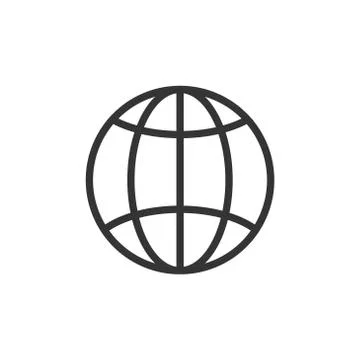 Globe vector design template illustration Stock Illustration