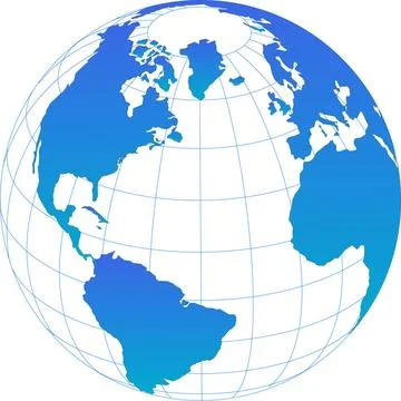 Globe vector Globe icon with vector of the world Copyright: xZoonar.com/Ru... Foto stock