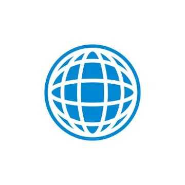 Globe vector graphic design illustration Stock Illustration