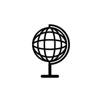 Globe vector graphic design illustration Иллюстрация