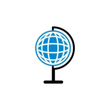 Globe vector graphic design illustration 스톡 일러스트