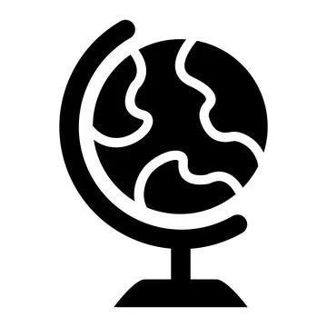 Globe Vector Icon Design Illustration Illustrazione stock