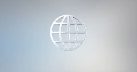 Globe White Video stock 67261892