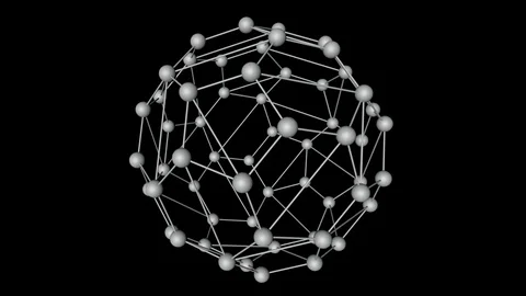 Globe white wire Video stock 99442419