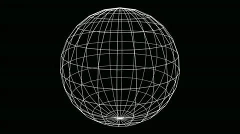 Globe wire Stock Footage 12665717