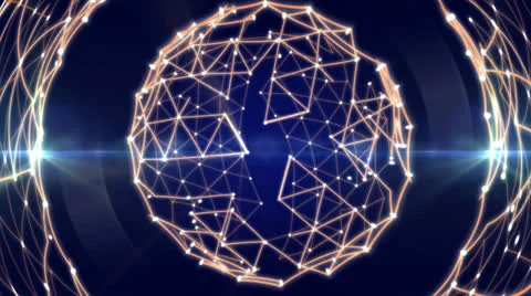 Globe wires Video stock 24193911