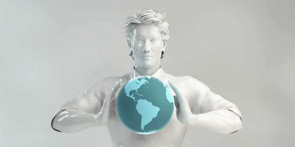 Globe World Data 스톡 일러스트