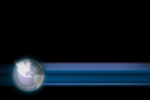 Globe01 Lowerthird Stock Footage 343622