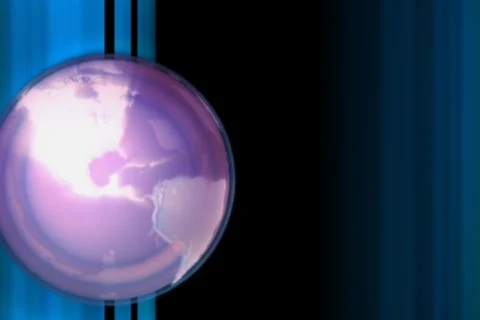 Globe01 Overlay Stock Footage 343623