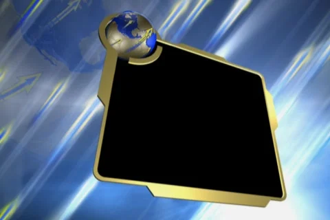 Globe02 Overlay 스톡 동영상 343628