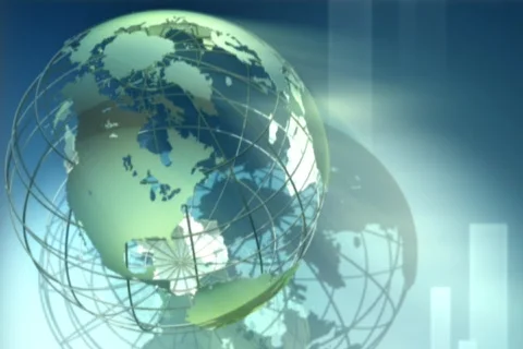 Globe03 BG Video stock 343631