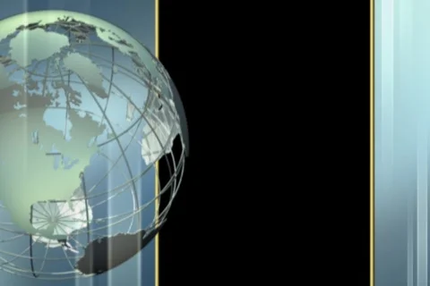 Globe03 Overlay Stock Footage 343633