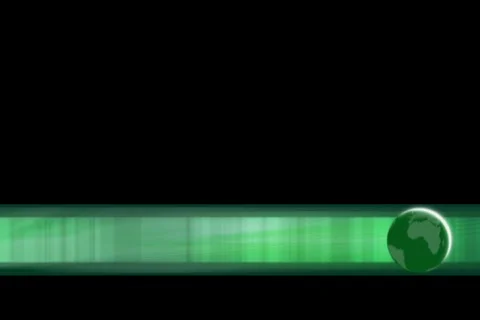 Globe04 Lowerthird Stock Footage 343641