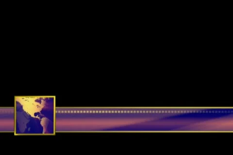 Globe05 Lowerthird Stock Footage 343646