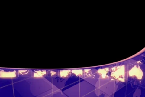 Globe09 Lowerthird Stock Footage 343666