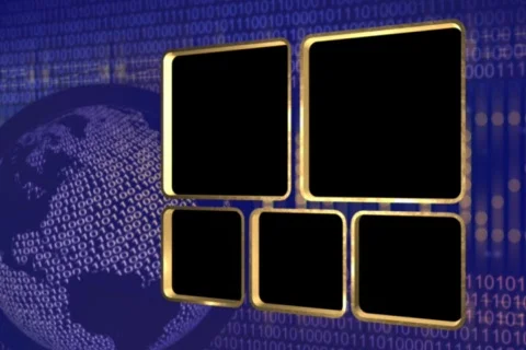 Globe10 Overlay Stock Footage 343672