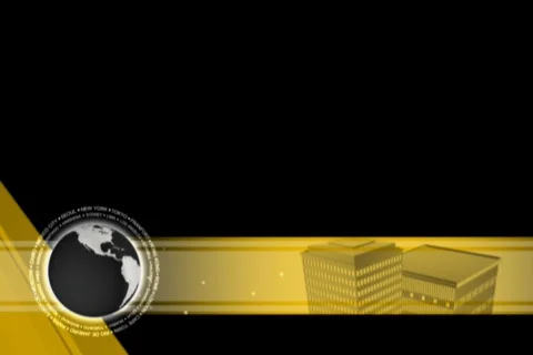 Globe11 Lowerthird Stock Footage 343685