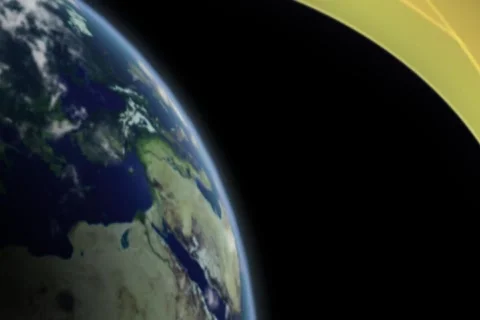 Globe13 Overlay Stock Footage 343696