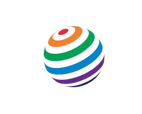 Globe,global network connected icon vector 스톡 일러스트