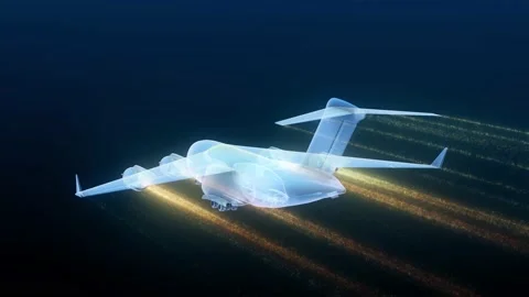 Globemaster Airplane 4k Stock Footage 146132577