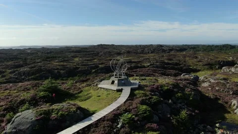 Globen in Austevoll, Norway Stock Footage 203913015