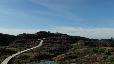 Globen in Austevoll, Norway Stock Footage 203913199