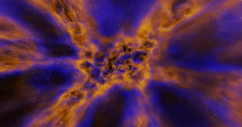 Globular Nebula Fly-through (2160p 29.97) Stock Footage 86660252