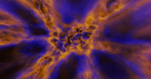 Globular Nebula Fly-through (2160p 25fps) Stock Footage 86660253