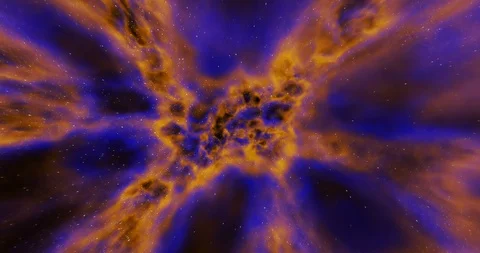 Globular Nebula Fly-through (2160p 23.976) Stock Footage 86660255