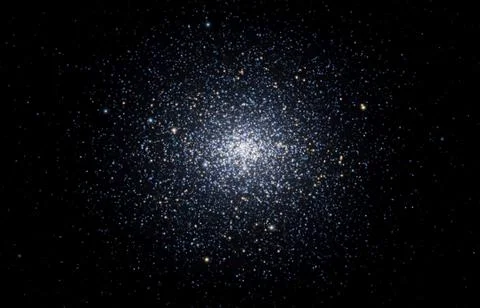 Globular star cluster 스톡 사진