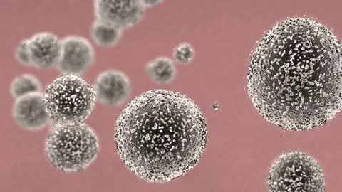 Globulo blanco white Cell Model Illustrazione stock