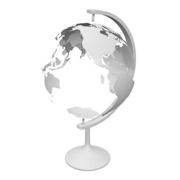 Globus concept 3d Stock-Illustration