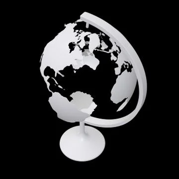 Globus concept 3d イラスト素材